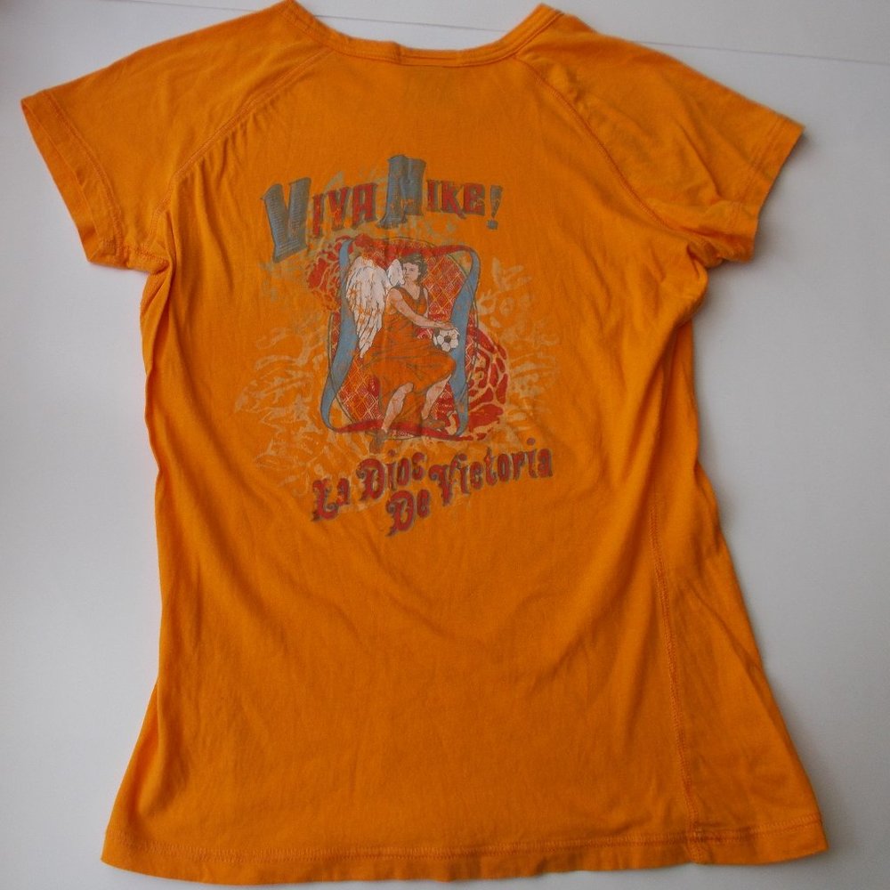 RARE Nike T-Shirt Color Orange Size M